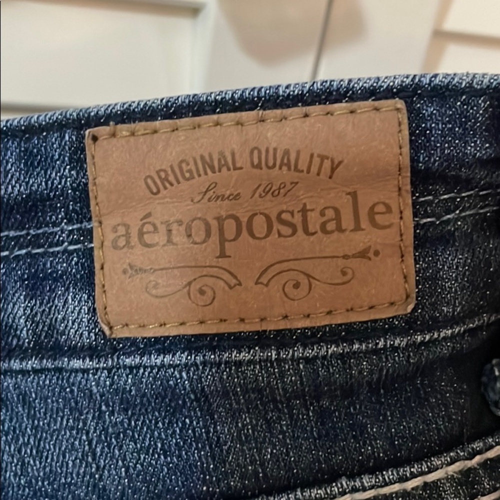 Aeropostale Women’s Midi Shorts size 00 - Picture 3 of 6
